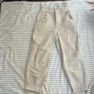 SHEIN High waist corduroy pants